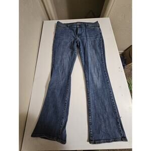 Old Navy Womens The Sweetheart Classic Rise Boot Cut Stretch Denim Jeans Size 14